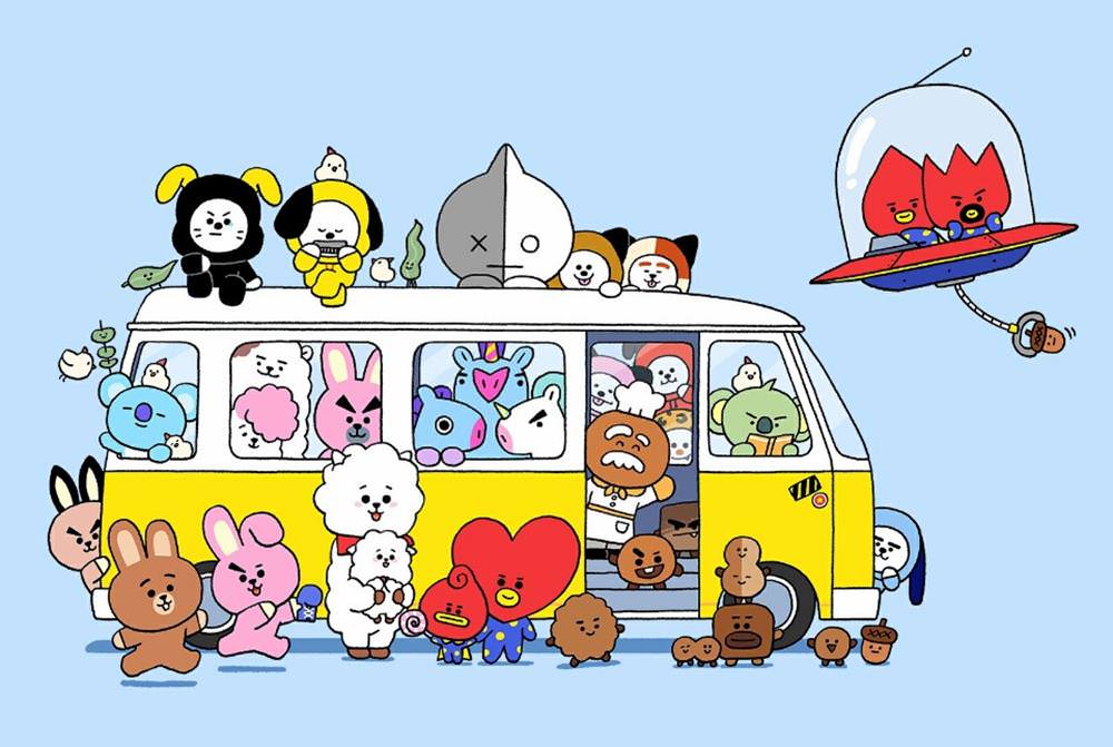 BT21咖啡廳【防彈少年團BTS X LINE FRIENDS】日本期間限定店萌夯開幕！ - Travel x Freedom 旅誌字遊 threeonelee.com