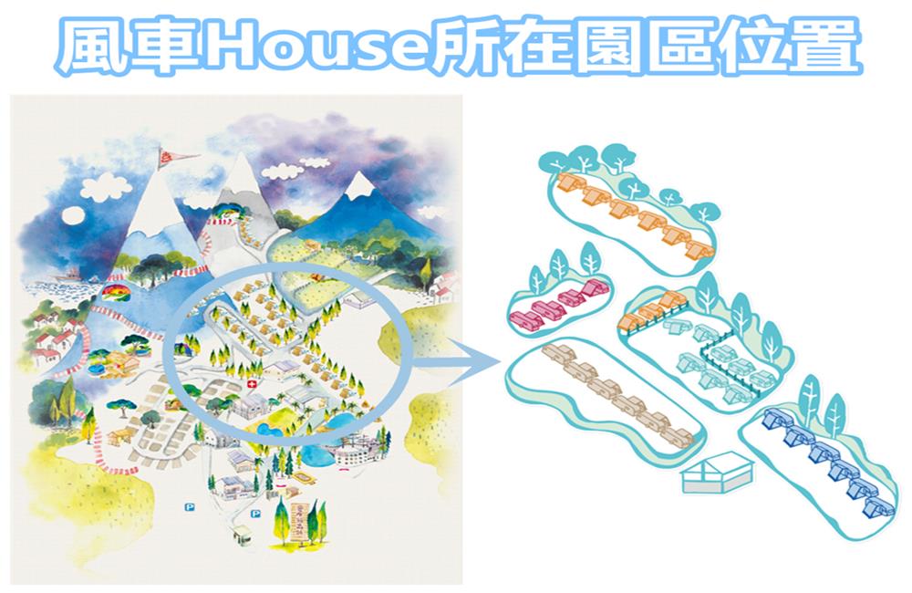 露營推薦 金山皇后鎮森林 風車House 