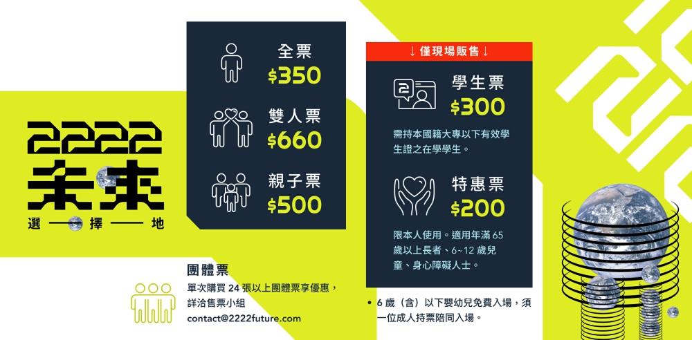 2222 未來選擇地,2222-未來選擇地,2222,未來選擇地,台北展覽,關鍵評論網媒體集團,綠屋,2222－未來選擇地,李奧納多狄卡皮歐,安潔莉娜裘莉,來自2222的一封信,台北華山展覽