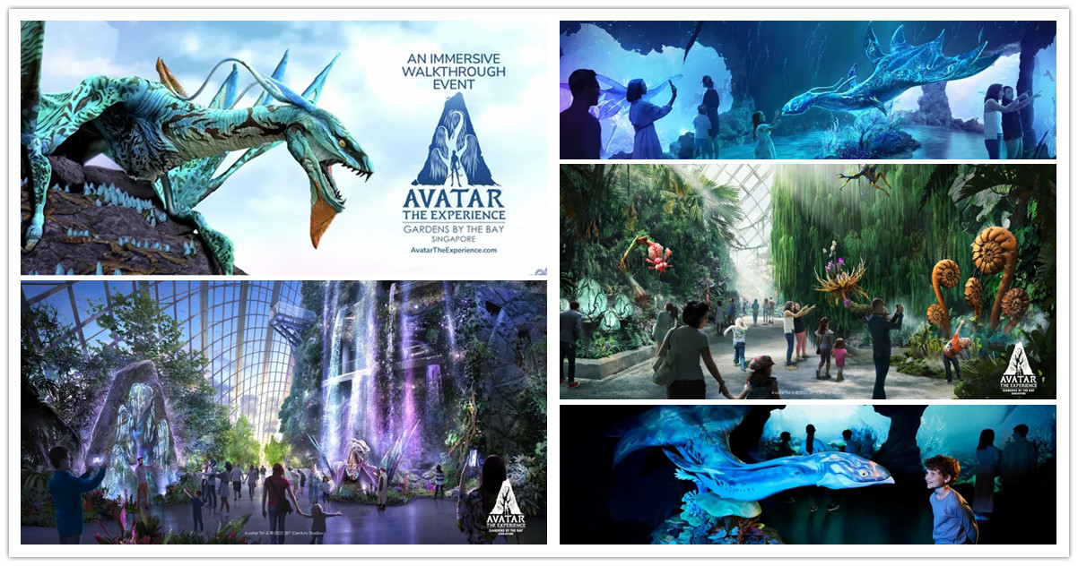 新加坡景點推薦,新加坡濱海灣花園,阿凡達世界：全新體驗,Avatar: The Experience,阿凡達世界,新加坡濱海灣花園雲霧林,雲霧林,濱海灣花園官網,濱海灣花園攻略,濱海灣花園入口,新加坡,新加坡旅遊,新加坡景點,新加坡入境,新加坡地標,雲霧林冷室,新加坡自由行程