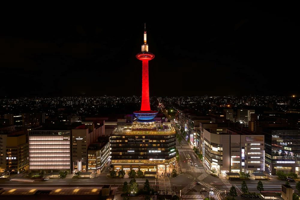 京都塔,京都塔門票,京都塔夜景,京都光雕秀2024,京都,NAKED,日本