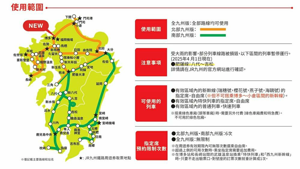 JR九州鐵路周遊券,九州jr pass,JR PASS,日本,九州,全九州jr pass,全九州jr pass攻略,全九州周遊券,北九州 jr pass,南九州pass