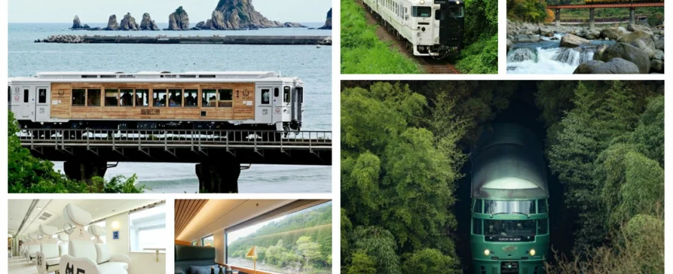 九州觀光列車推薦,九州列車,九州列車預約,九州觀光列車,九州觀光列車價格,JR九州觀光列車,jr九州觀光列車預約,日本九州列車,日本觀光列車,日本觀光列車預約,由布院之森,阿蘇男孩,雙星4047,坐A列車去吧,36+3,觀八一六,ARU RESSHA,指宿之玉手箱,海幸山幸,翡翠 山翡翠