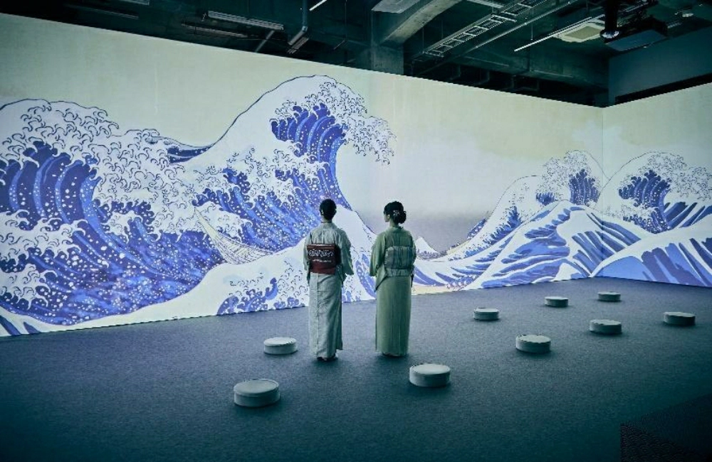會動的浮世繪展江戶風情區