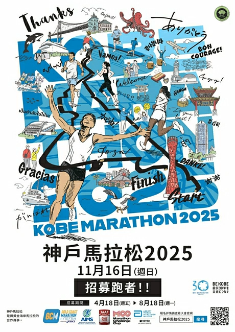 神戶馬拉松2025,神戶馬拉松路線,報名住宿方案