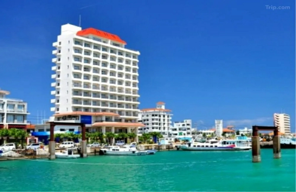 Hotel East China Sea 東海酒店外觀｜石垣港口海景飯店