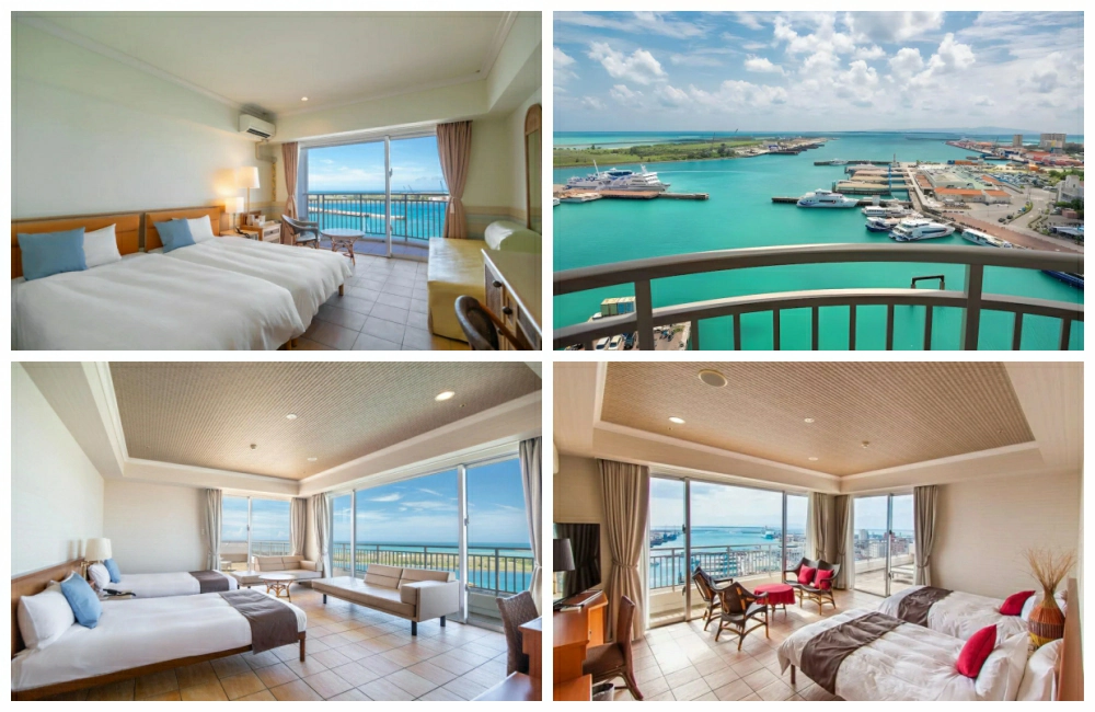 石垣島市區住宿推薦｜Hotel East China Sea 房間與海景陽台