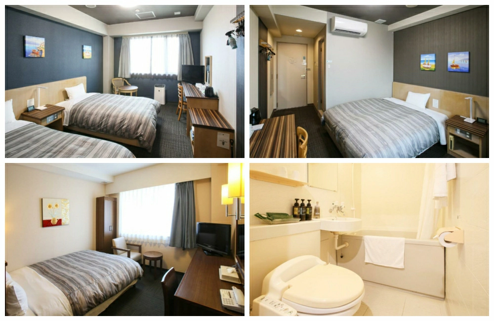 石垣島市區住宿推薦｜Route Inn Grantia Ishigaki 露櫻飯店滿足各類型房客房型